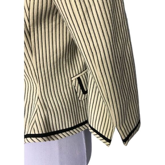 Nvcard Collection Striped Blazer Size 4P - Picture 3 of 5